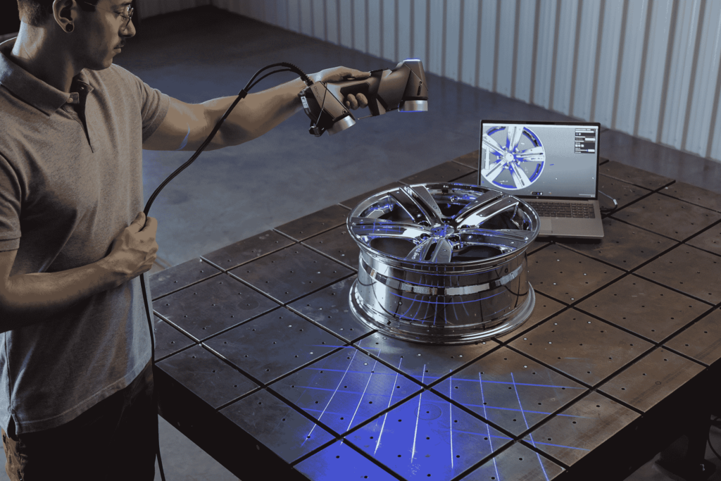 Scanning med Creaform HandySCAN 3D Silver