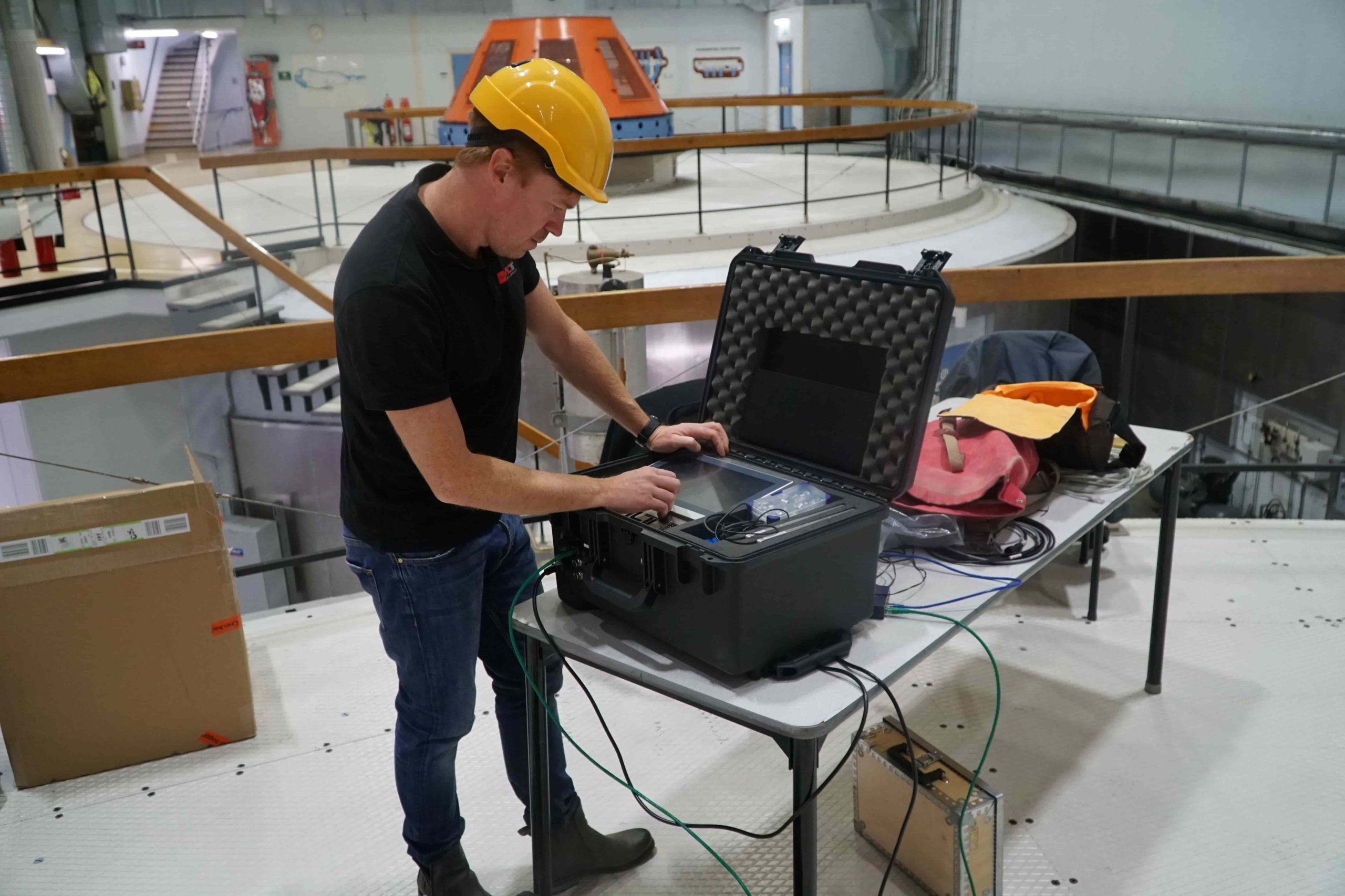 Hydrobox turbinuppriktning.