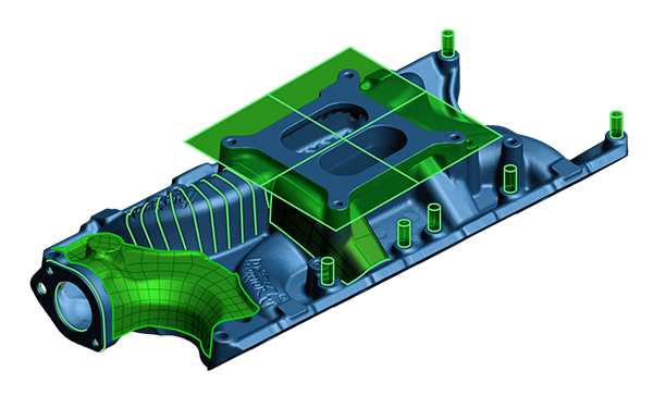 Creaform Scan to CAD mjukvara.
